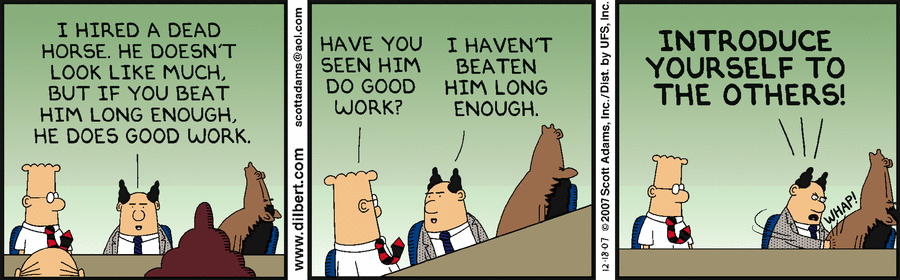 Dilbert Cartoon